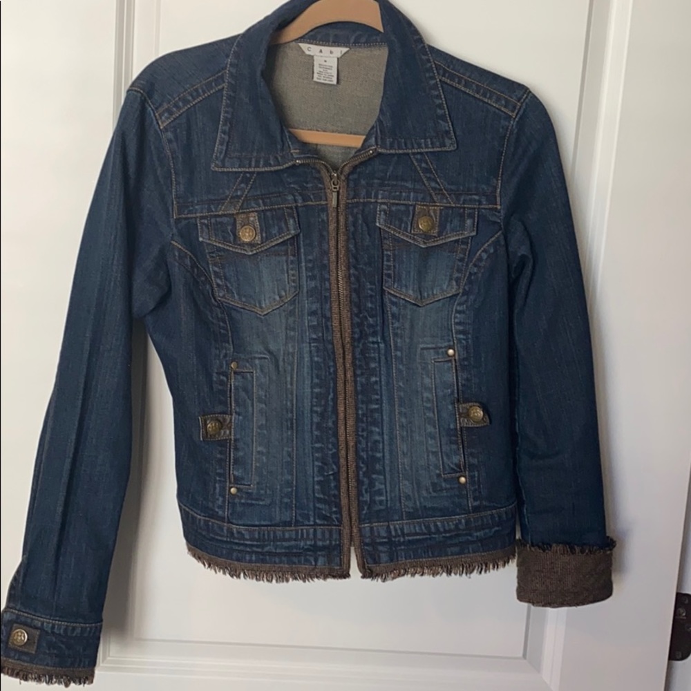 CAbi Jean jacket.